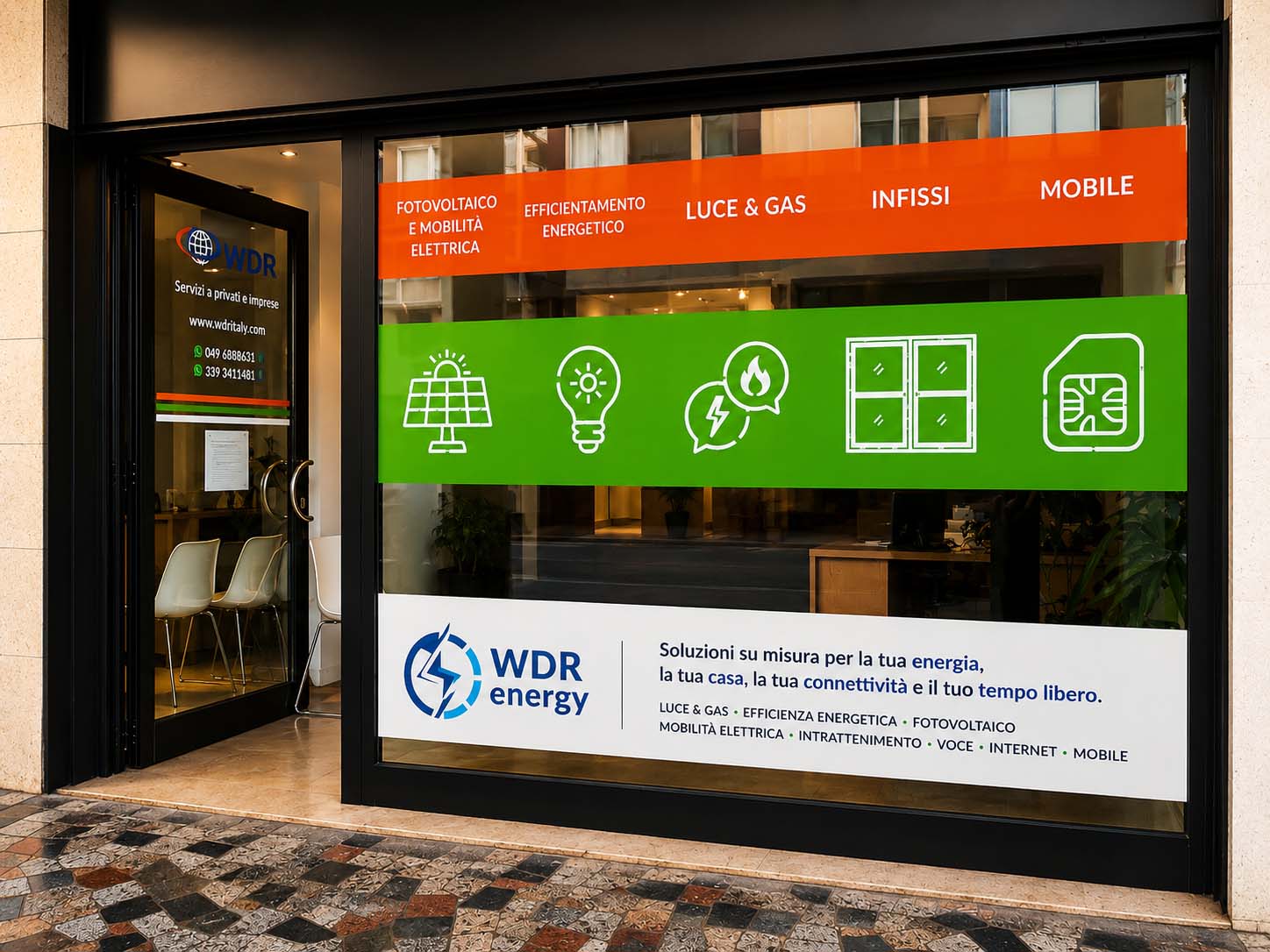 Negozio WDR Energy ad Abano Terme